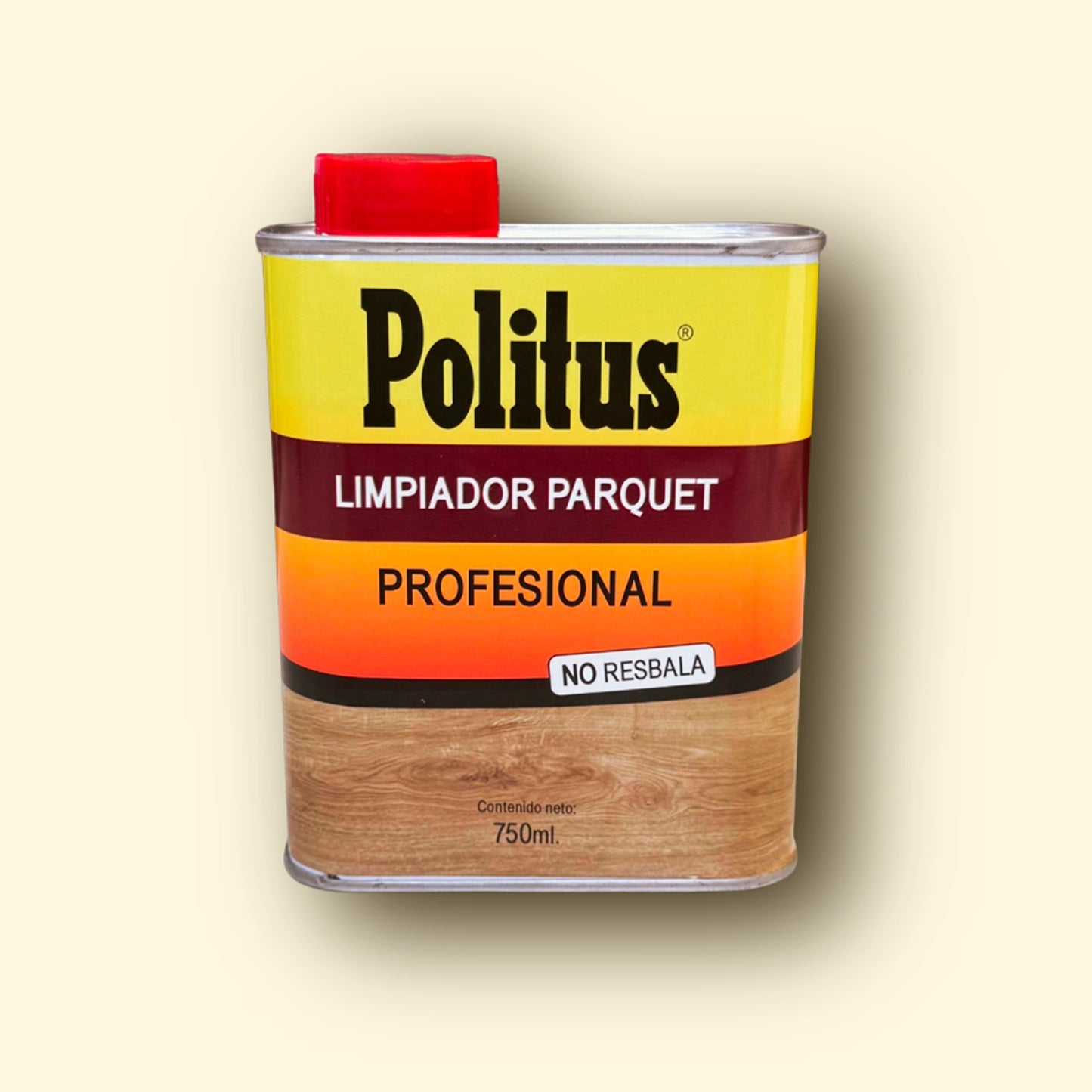 Limpiador Politus profesional para suelos de madera, no resbala.