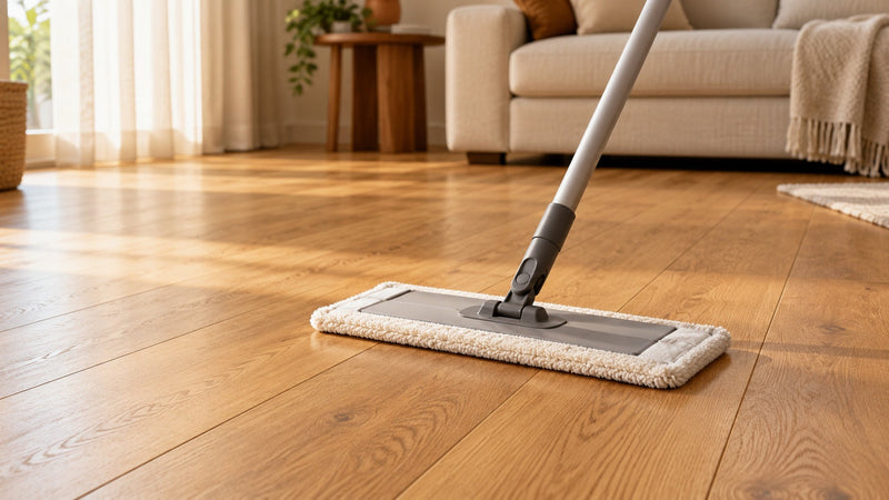 Cómo limpiar el parquet sin estropearlo: mopa, no fregona