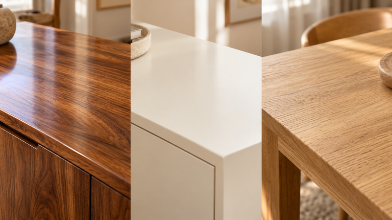 Cómo saber si tu madera es barnizada, lacada o natural