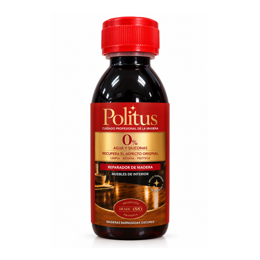 Politus Reparador Muebles Oscuro 150 ml