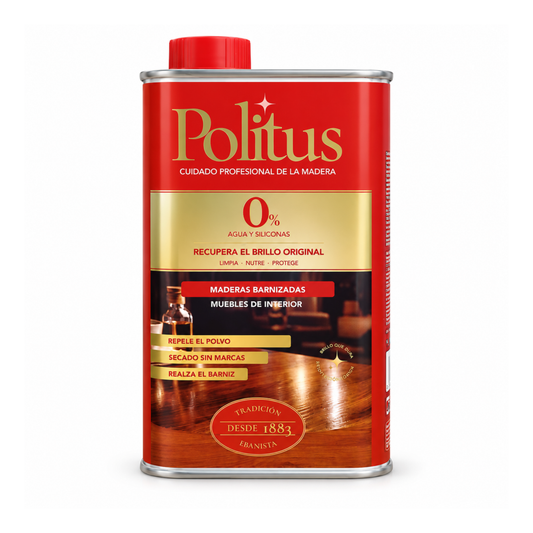 Politus Muebles Barnizados lata 1 L