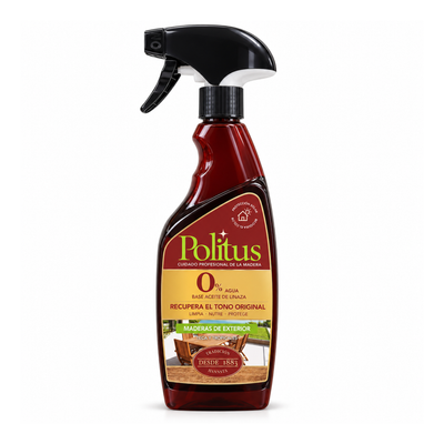 Politus Teca y Maderas Exteriores pistola 375 ml