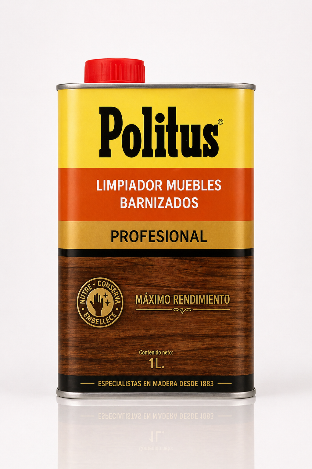 Politus Limpiador Muebles Barnizados 1 L | Limpia, Nutre y Da Brillo