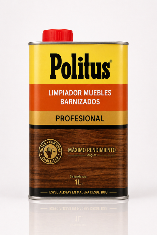 Politus Limpiador Muebles Barnizados 1 L | Limpia, Nutre y Da Brillo