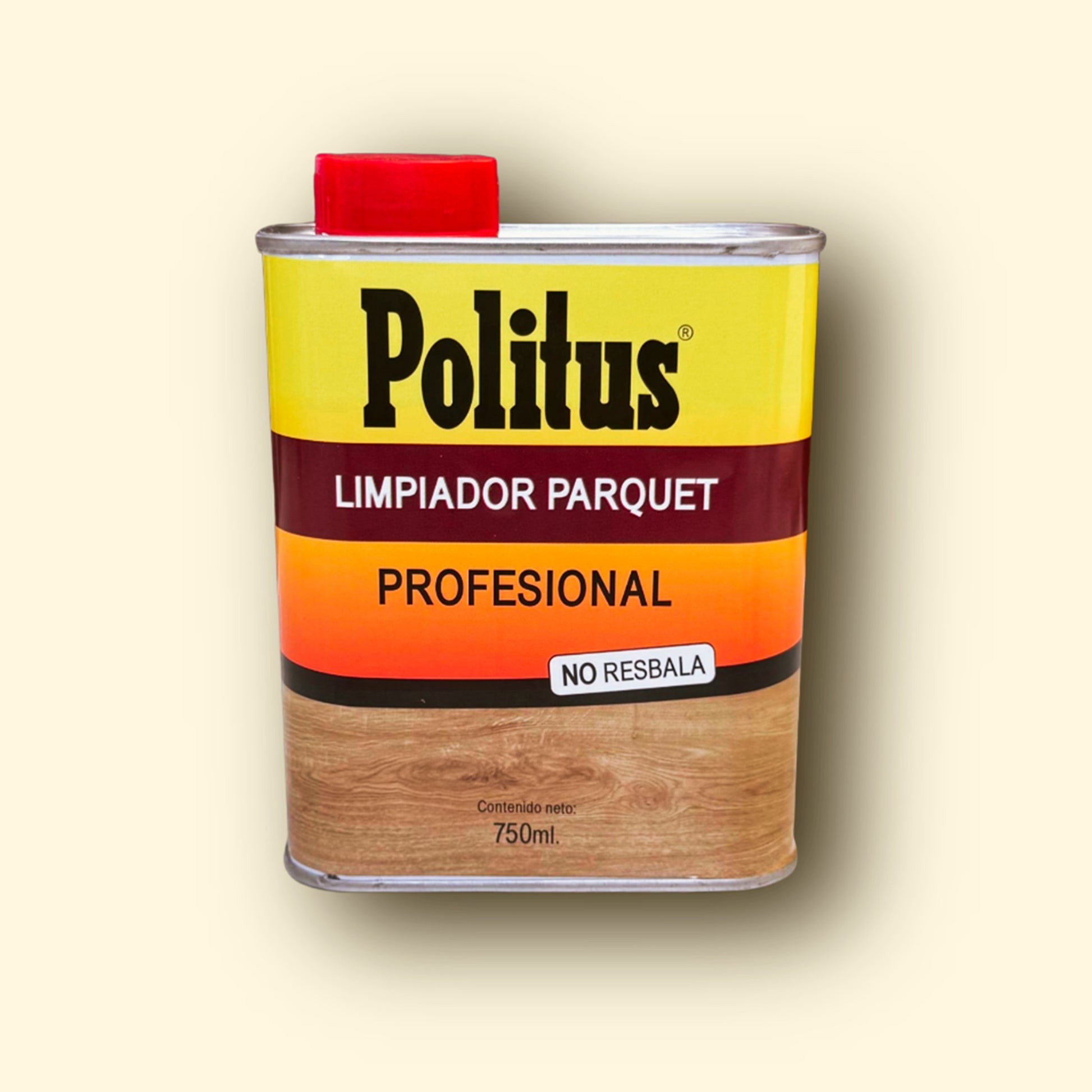 Limpiador Politus profesional para suelos de madera, no resbala.